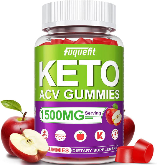 Fuquefit Keto ACV Gummies 1500mg - Boost Energy & Immunity!