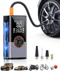 Tire Inflator Portable Air Compressor 25000mAh 150PSI - Fast Inflation
