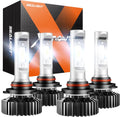 SEALIGHT 9005/9006 HB3 HB4 Light Bulbs Combo - Brighter Night Vision