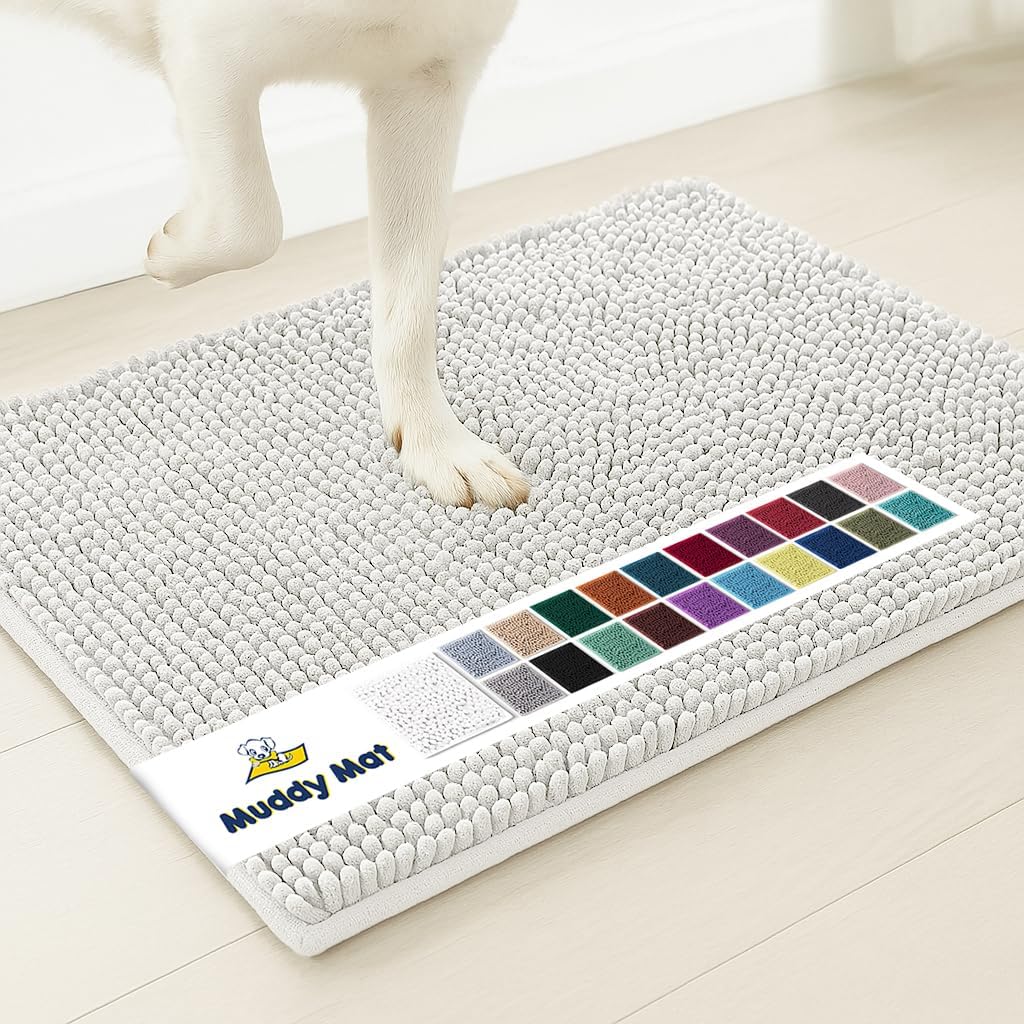 Muddy Mat Highly Absorbent Microfiber Door Mat for Pets