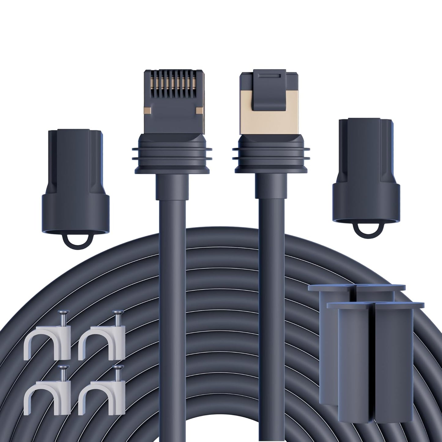 150FT Waterproof Ethernet Extension Cable for Starlink Gen 3