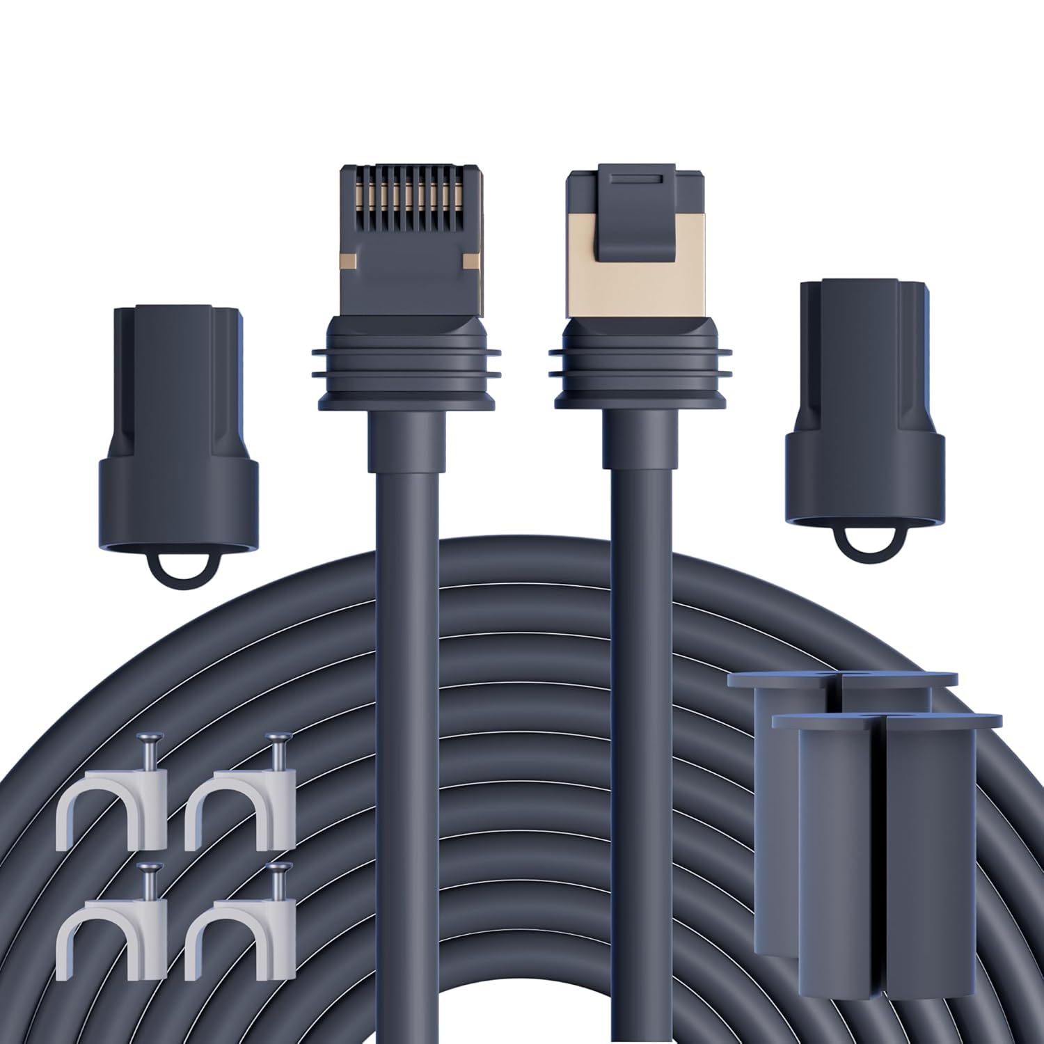150FT Waterproof Ethernet Extension Cable for Starlink Gen 3