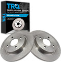 TRQ Rear Brake Rotors Set Compatible with 2018-2022 Ford EcoSport