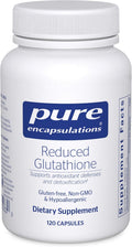Reduced Glutathione Supplement for Liver and Cell Health Support