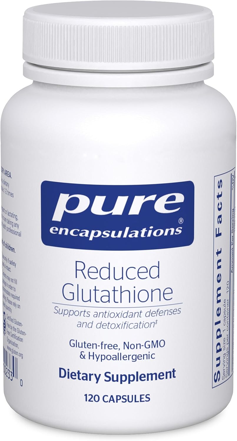 Reduced Glutathione Supplement for Liver and Cell Health Support
