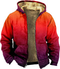 Men's Sherpa Lined Zip Hoodie - Warm & Cozy