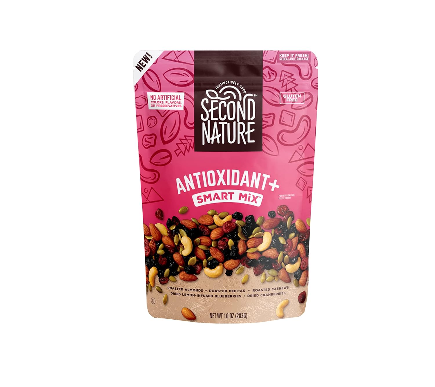 Second Nature Antioxidant+ Smart Mix: Healthy Snack Choice