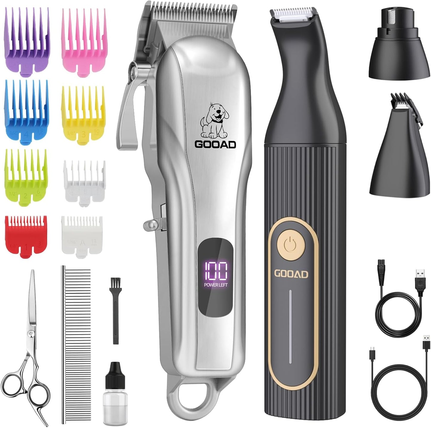 Dog Clippers for Grooming - Complete Kit for Thick Coats