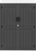 59 Cu. Ft. Vertical Storage Shed - Tall Weatherproof Cabinet