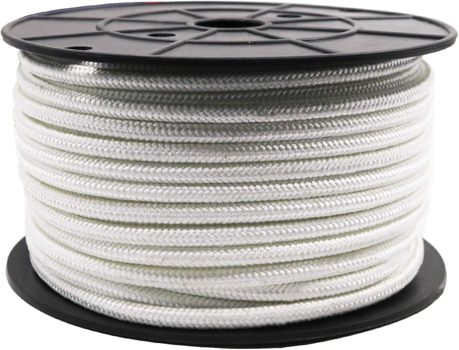 Wire Center Flagpole Rope 1/4in x 100 feet - Durable Halyard