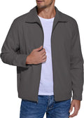 Men's Lightweight Zip Up Jacket Eisenhower Style - Casual, Durable