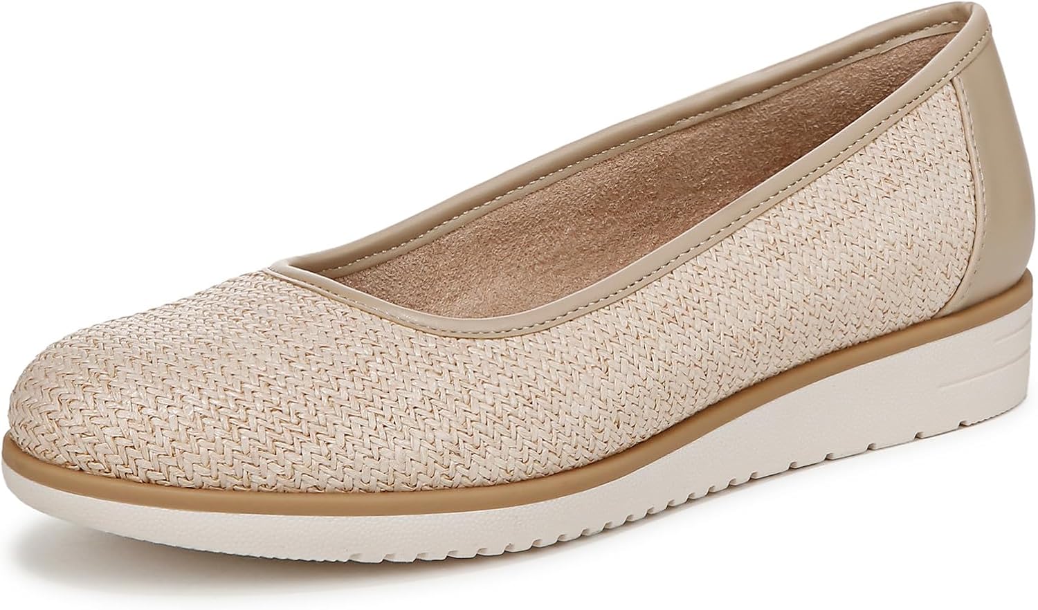 Naturalizer Womens Idea Slip on Ballet Flat for Comfort and Style