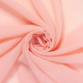 Polyester Chiffon Sheer Fabric by FWD - Peach 60in