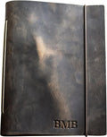 Personalized Premium Leather Journal 4x6 - Rustic Brown