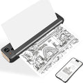 Rongta Portable Printer F81 - Inkless Thermal Wireless for Phone & PC