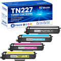 TN-227BK/C/M/Y Replacement Toner 4-Pack - High Yield