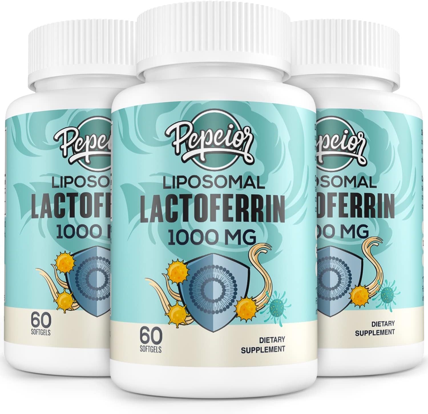 Liposomal Lactoferrin 1000 mg for Enhanced Iron Absorption