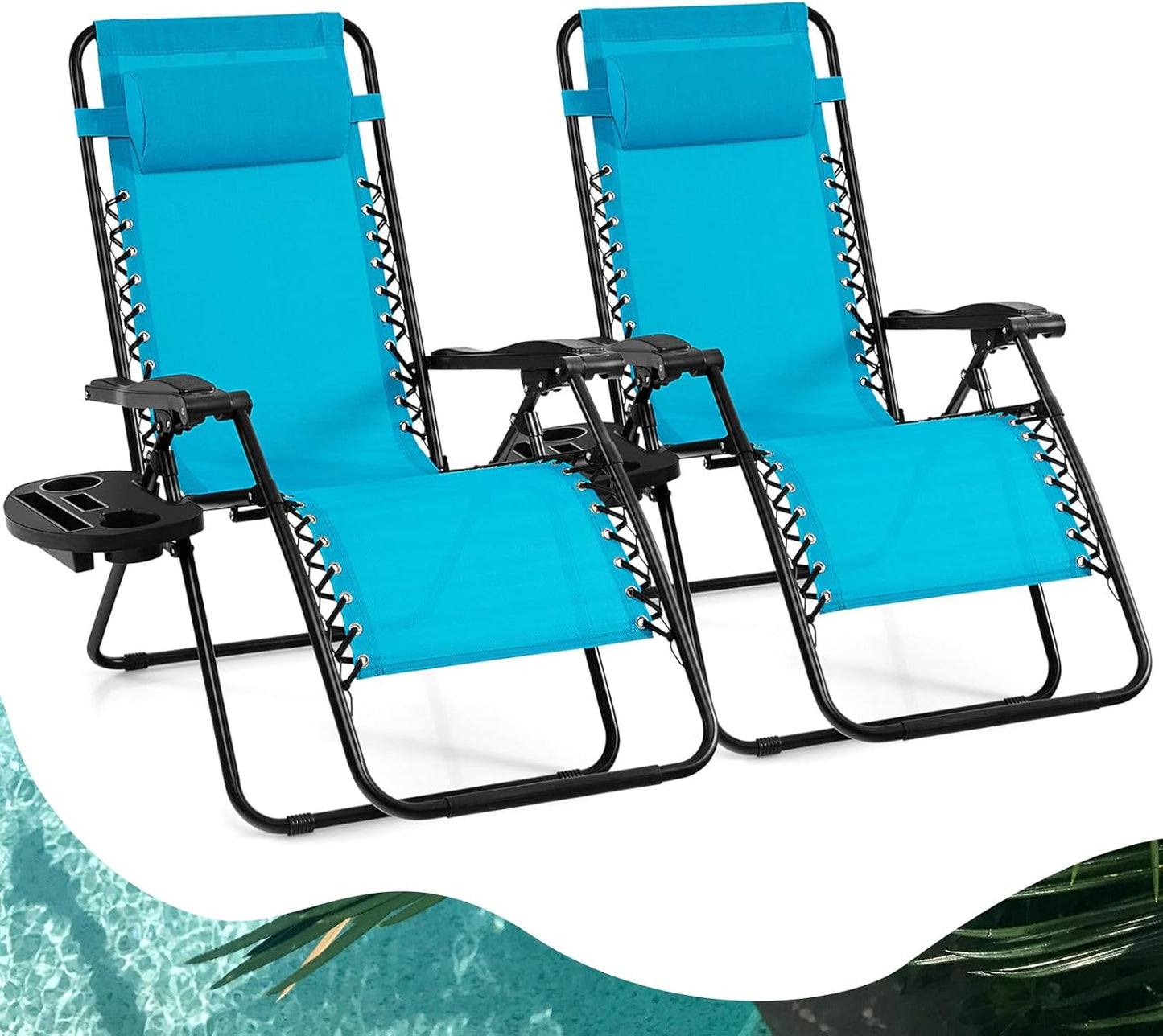 Goplus Zero Gravity Lounge Chairs for Ultimate Relaxation