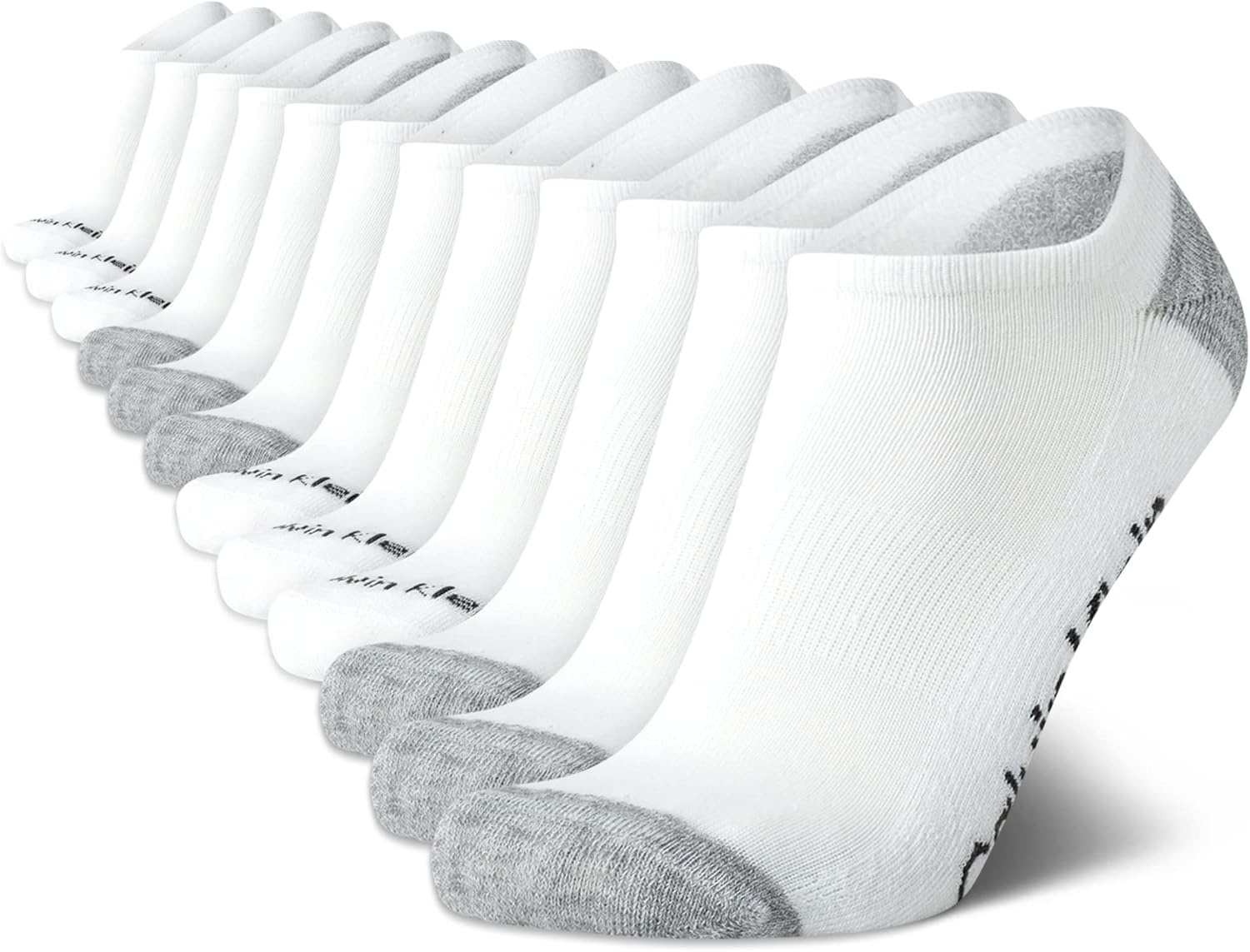 Calvin Klein Mens No Show Socks - Cushioned Low Cut Comfort