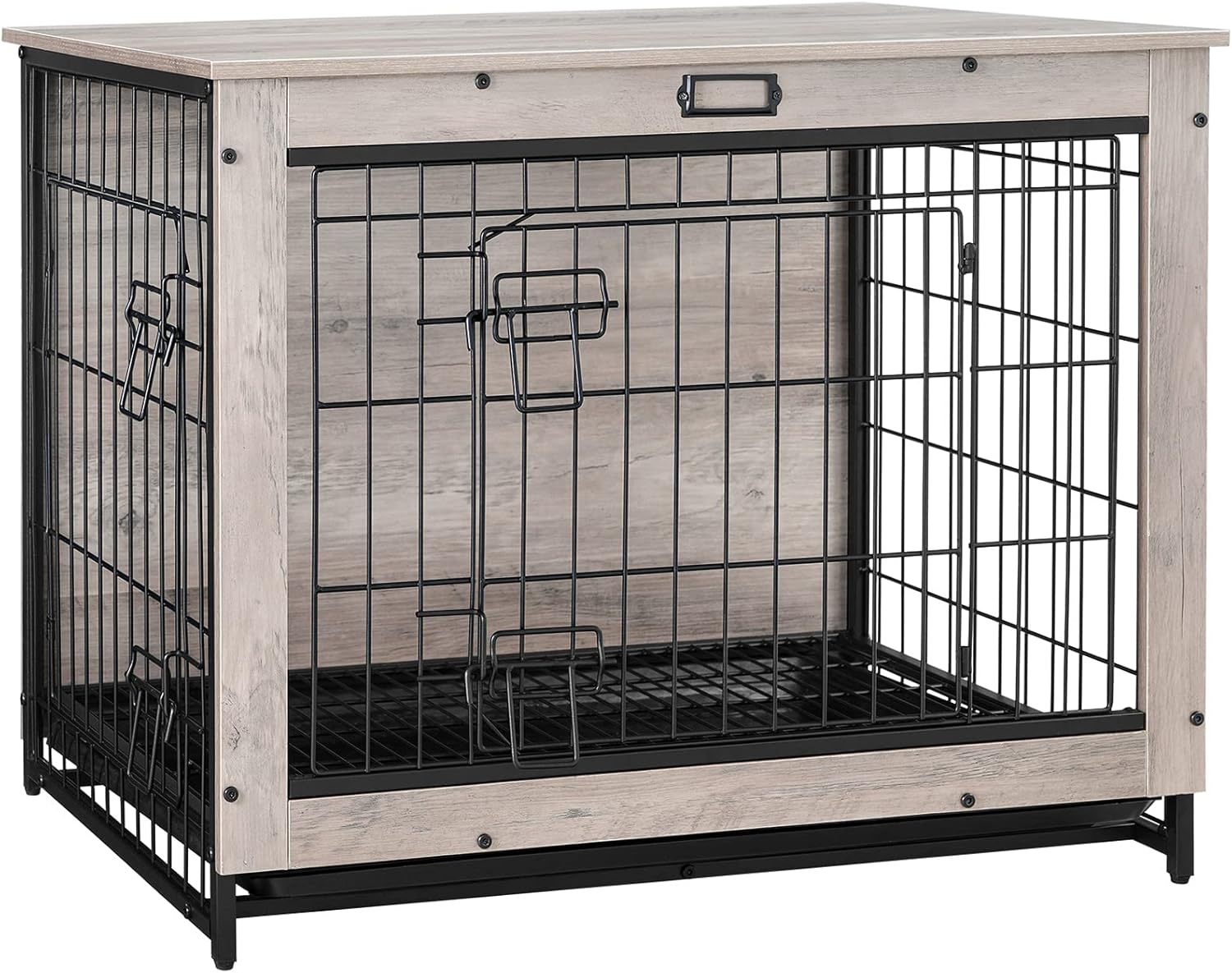 HOOBRO Dog Crate Furniture - Stylish Medium Dog Kennel Indoor