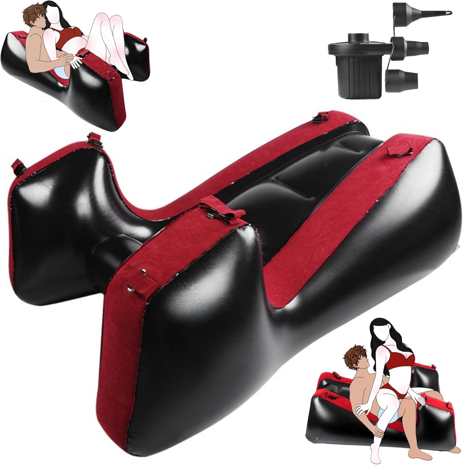 Inflatable Sex Sofa Chair for Deeper Positions and Comfort
