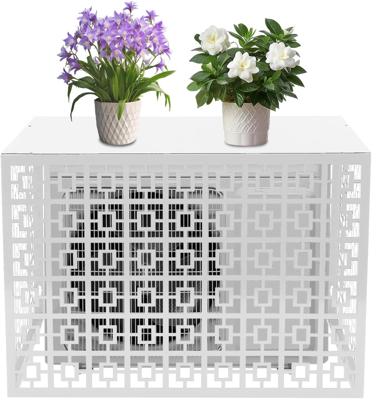 Venionwa Air Conditioner Privacy Fence - Stylish & Functional!