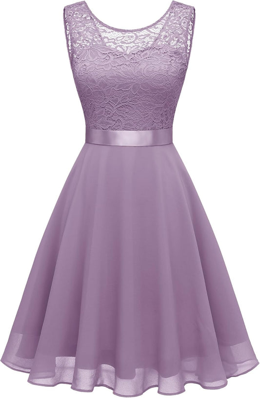 BeryLove Women's Short Homecoming Dresses for Teens Sleeveless