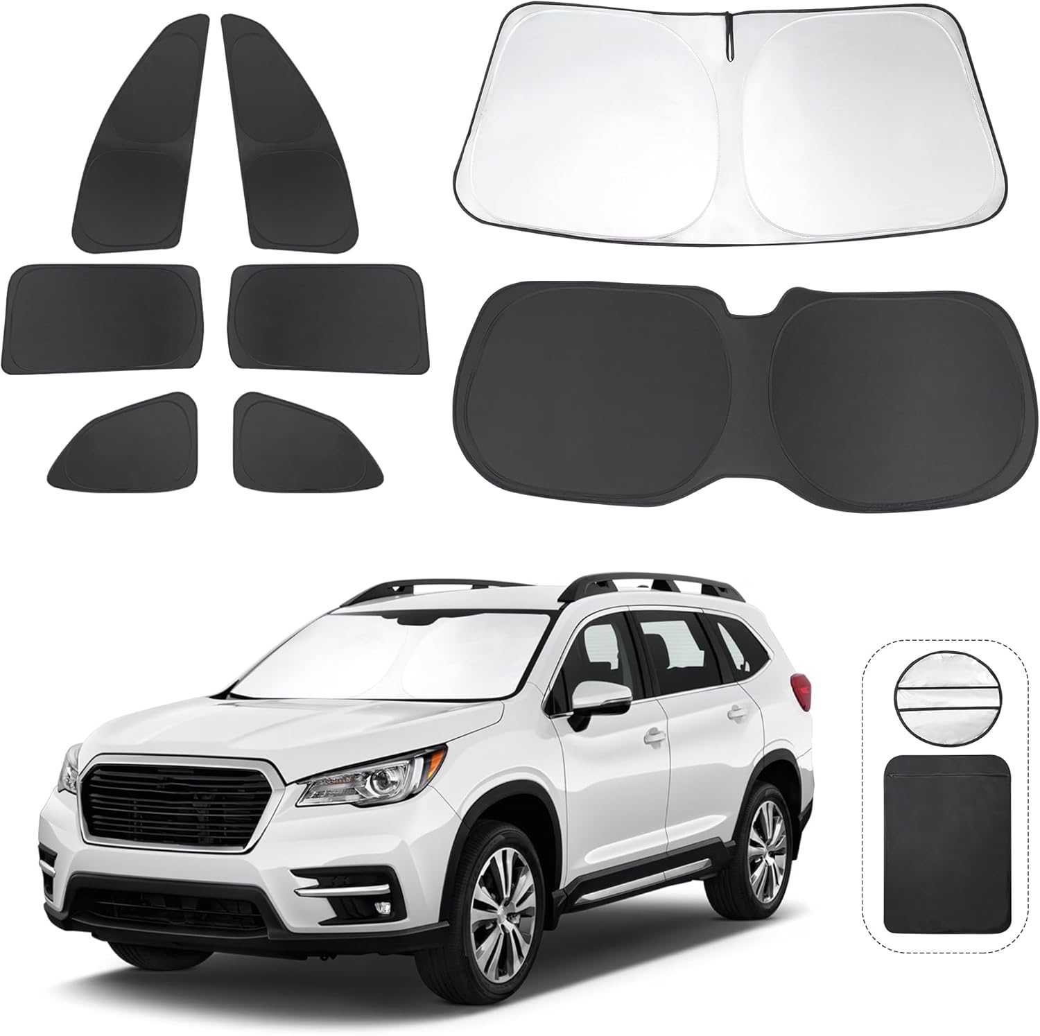 Custom Fit Window Shades for Subaru Ascent 2019-2024 Models