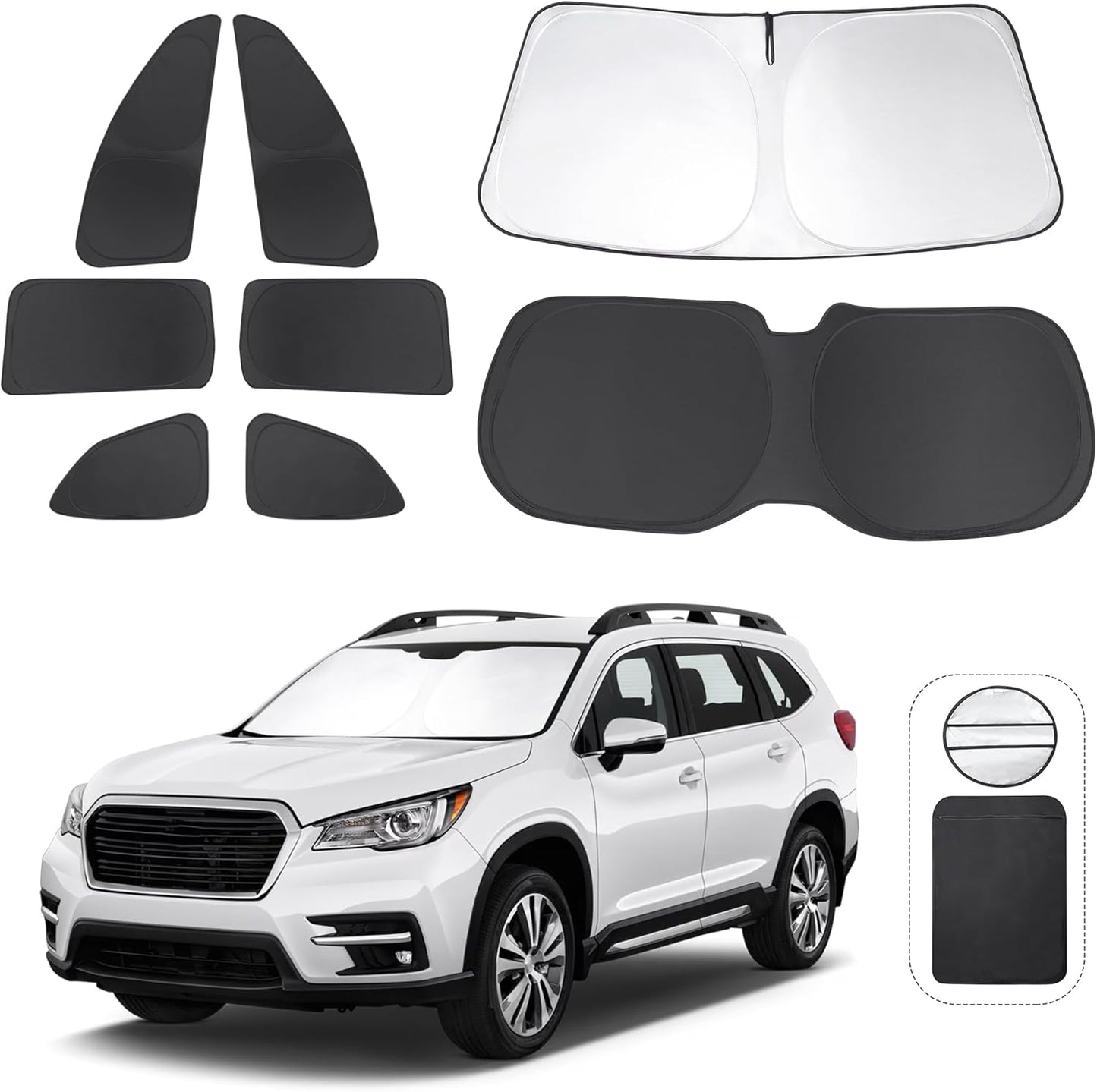 Custom Fit Window Shades for Subaru Ascent 2019-2025 Models
