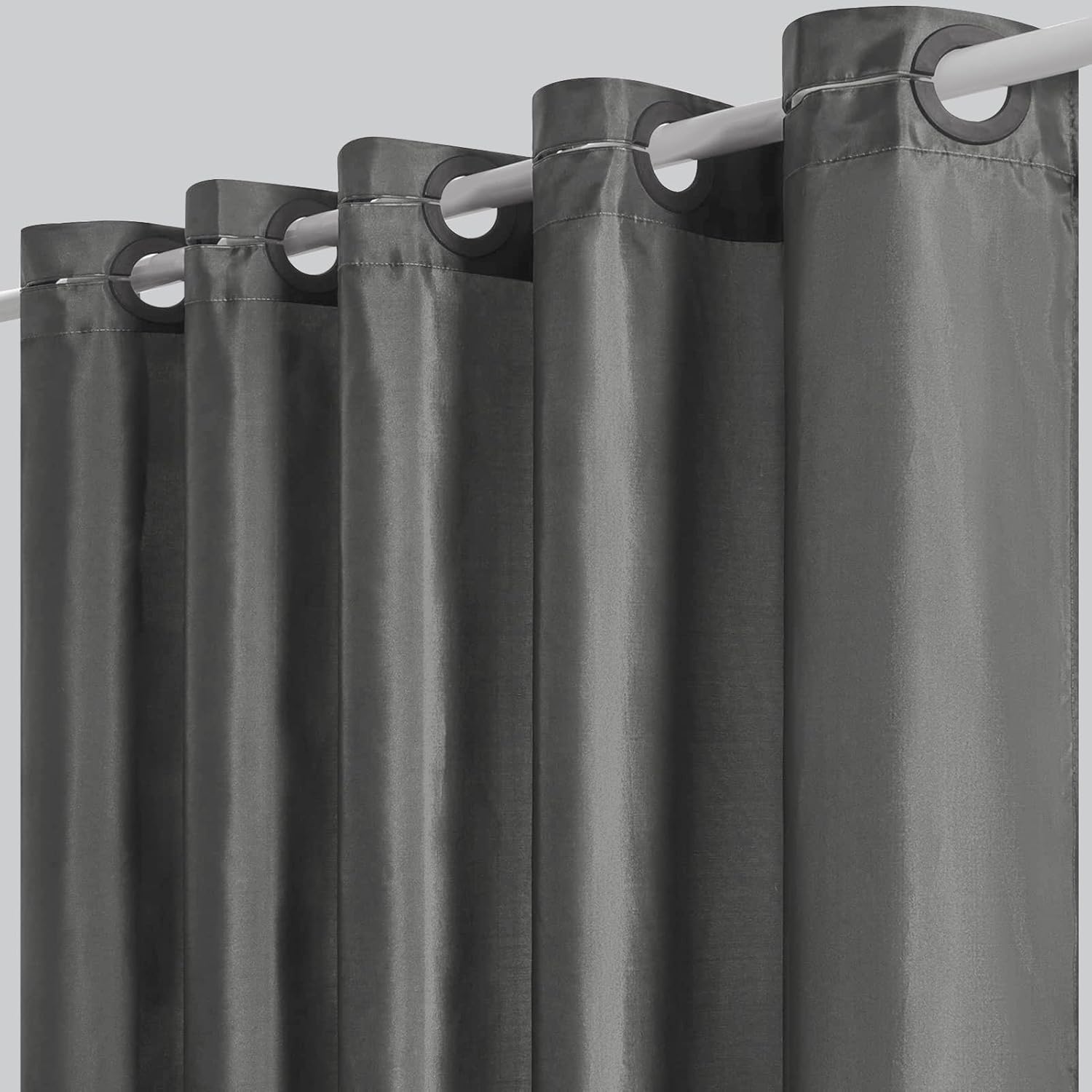 Furlinic Hotel Style Shower Curtain, Waterproof & Machine Washable