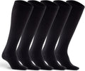 PRO Compression Running Marathon Socks - Calf-Length Support 5-Pack