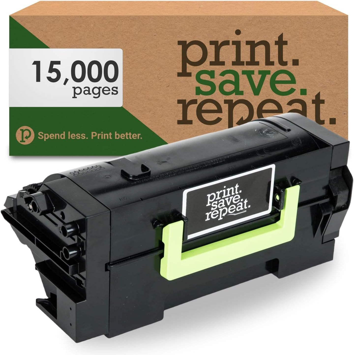 High Yield Remanufactured Toner Cartridge for Lexmark Printers