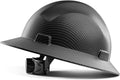 LANON Full Brim Hard Hat OSHA Construction Work Approved - Grey Dots
