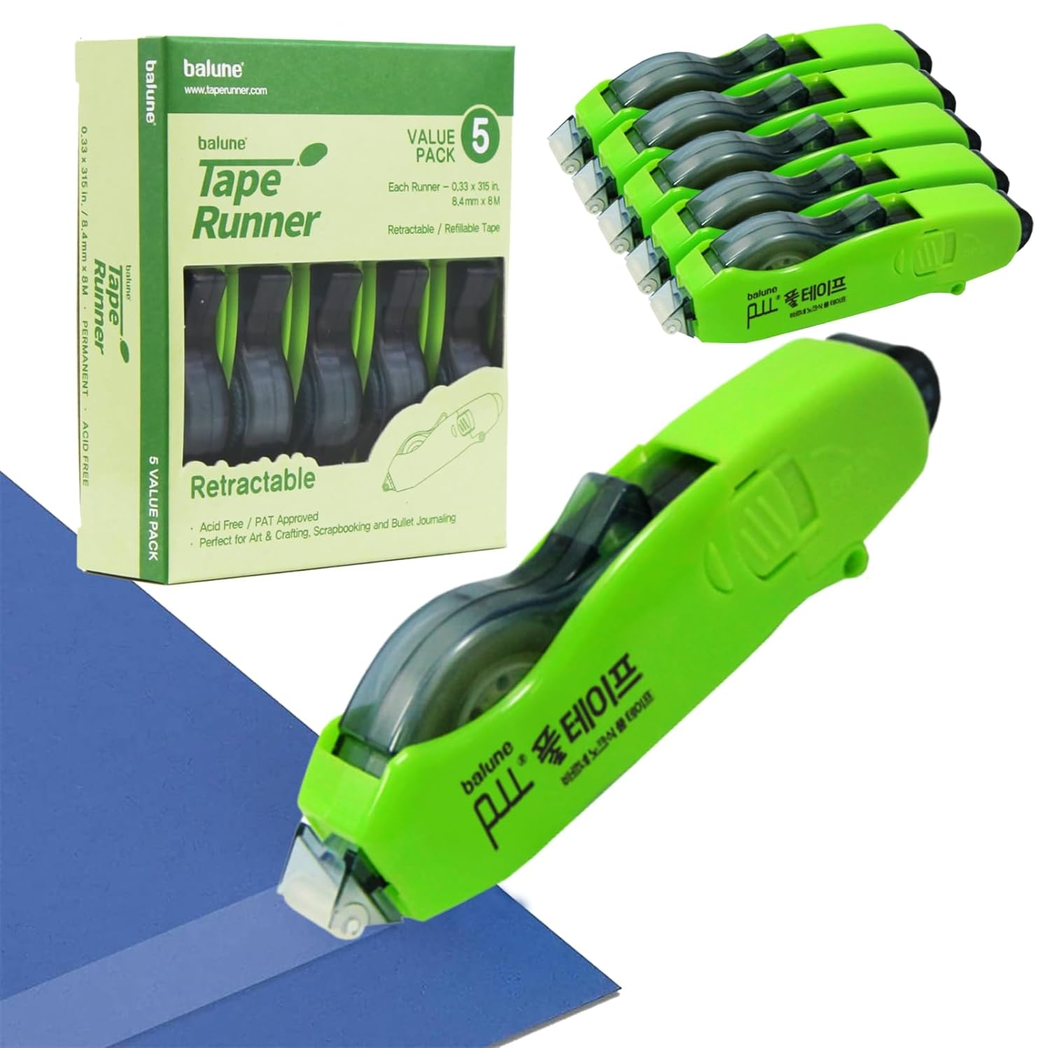 Craft with Ease: Double-Sided Tape Runner Set