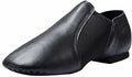 Dynadans Women's Leather Slip-on Jazz Shoe - Flexible Support