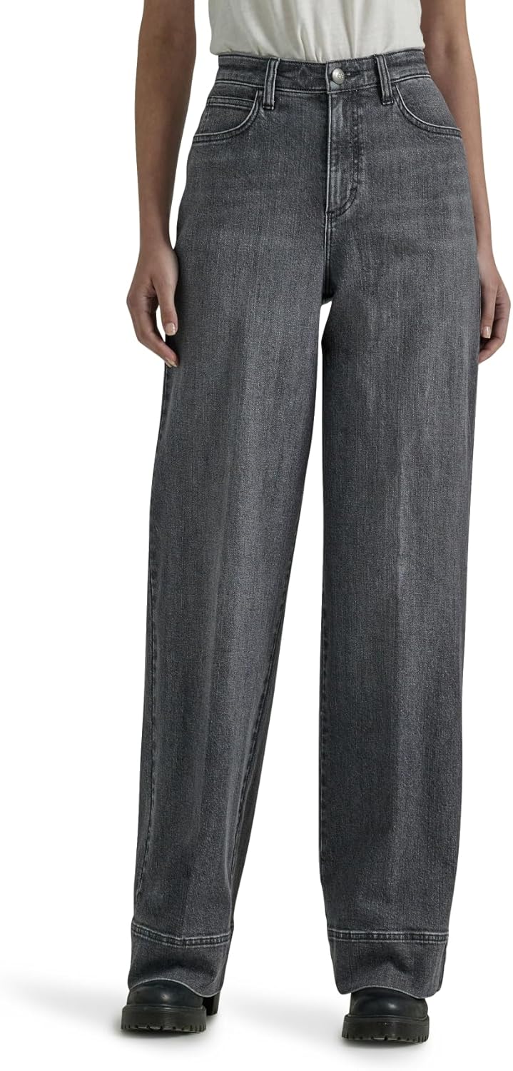 Lee Womens Legendary High Rise Trouser Jean for Fashionable Style