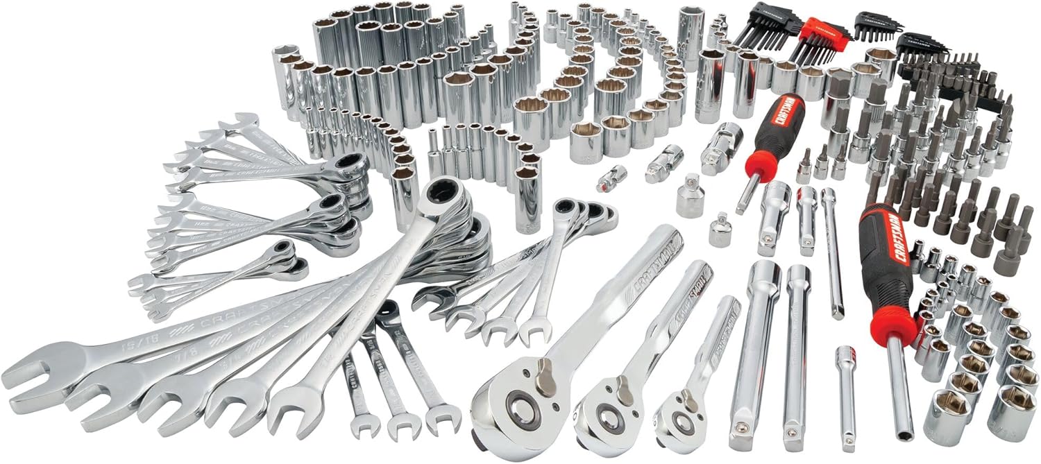 CRAFTSMAN Mechanics Tool Set: 298 Piece Hand Tool & Socket Set