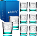 Personalized Square Shot Glasses Set of 8 for Unique Gifts