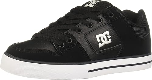 DC Men's Pure Low Top Casual Skate Shoe for Everyday Comfort