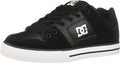 DC Men's Pure Low Top Casual Skate Shoe - Classic Street Comfort