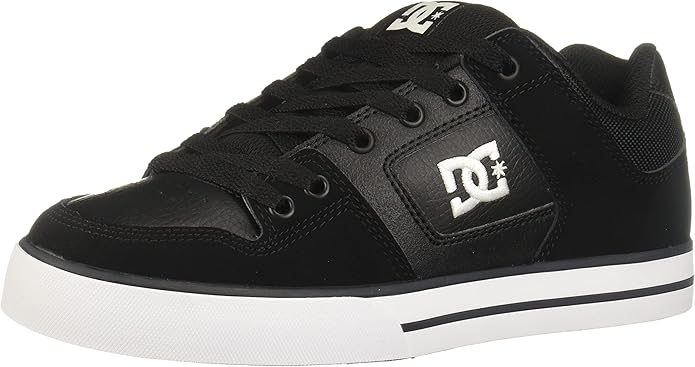 DC Men's Pure Low Top Casual Skate Shoe for Everyday Comfort