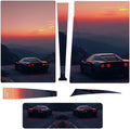 PS5 Disc Edition Skin Set for Console and Controllers - Sport Car