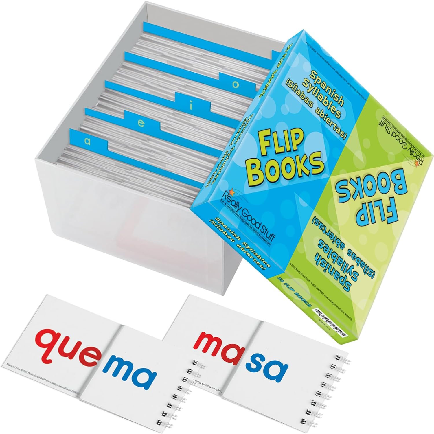 Spanish Syllable Flip Books for Building Reading Fluency