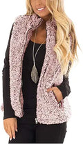 Women's Sherpa Fleece Lightweight Zipper Vest - Warm Layering Choice