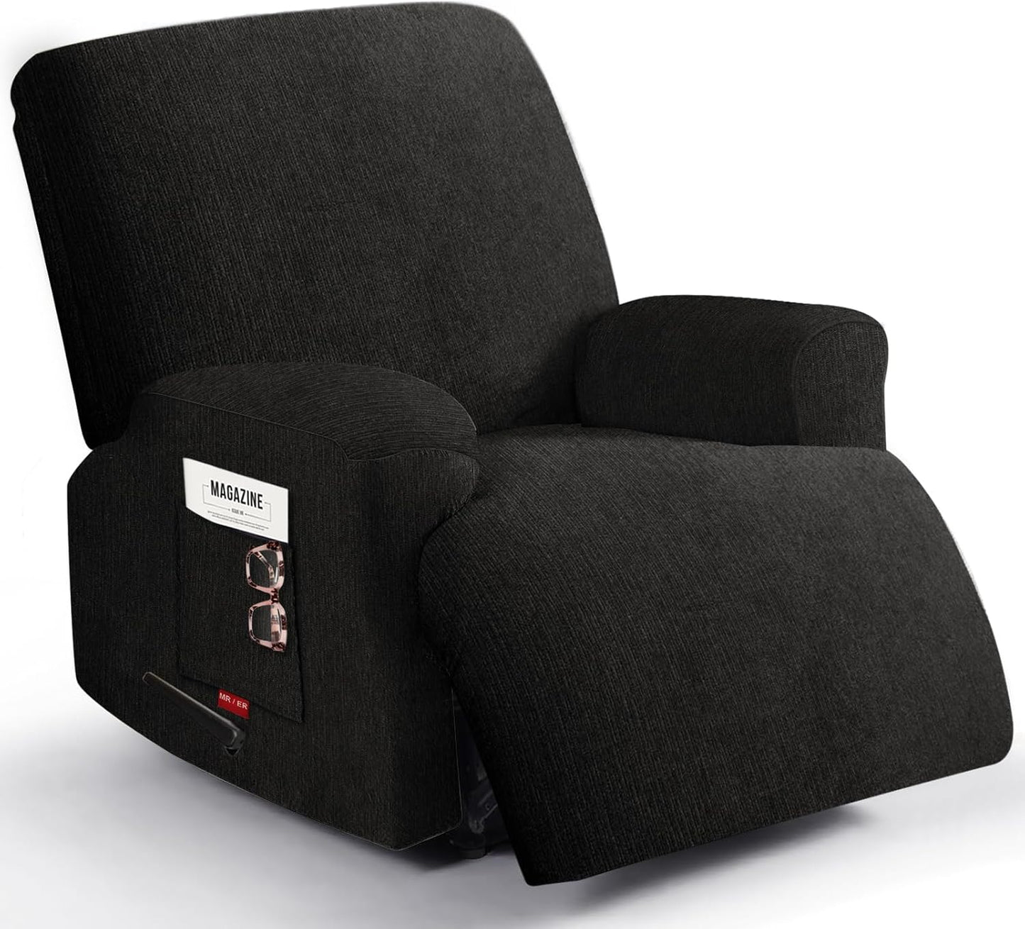 Oversized 3 Pieces Stretch Recliner Chair Covers for Comfort