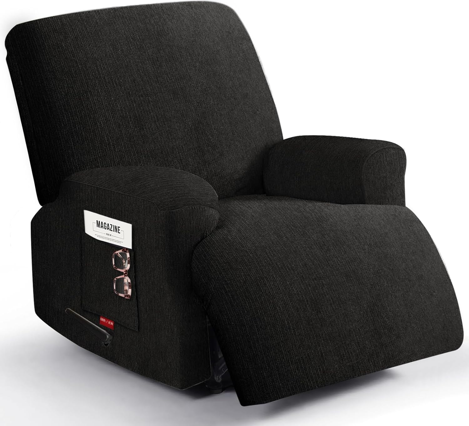 Oversized 3 Pieces Stretch Recliner Chair Covers for Comfort