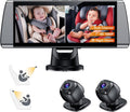Baby Car Camera for 2 Kids 7in Split Screen Monitor - Dual HD View