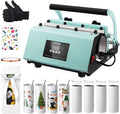 Tumbler Heat Press Machine and Sublimation Tumblers - Fast 1-Min Press