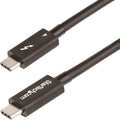 Thunderbolt 4 Cable 1.6ft (50cm) - 40Gbps, 100W PD - Compact 8K Video