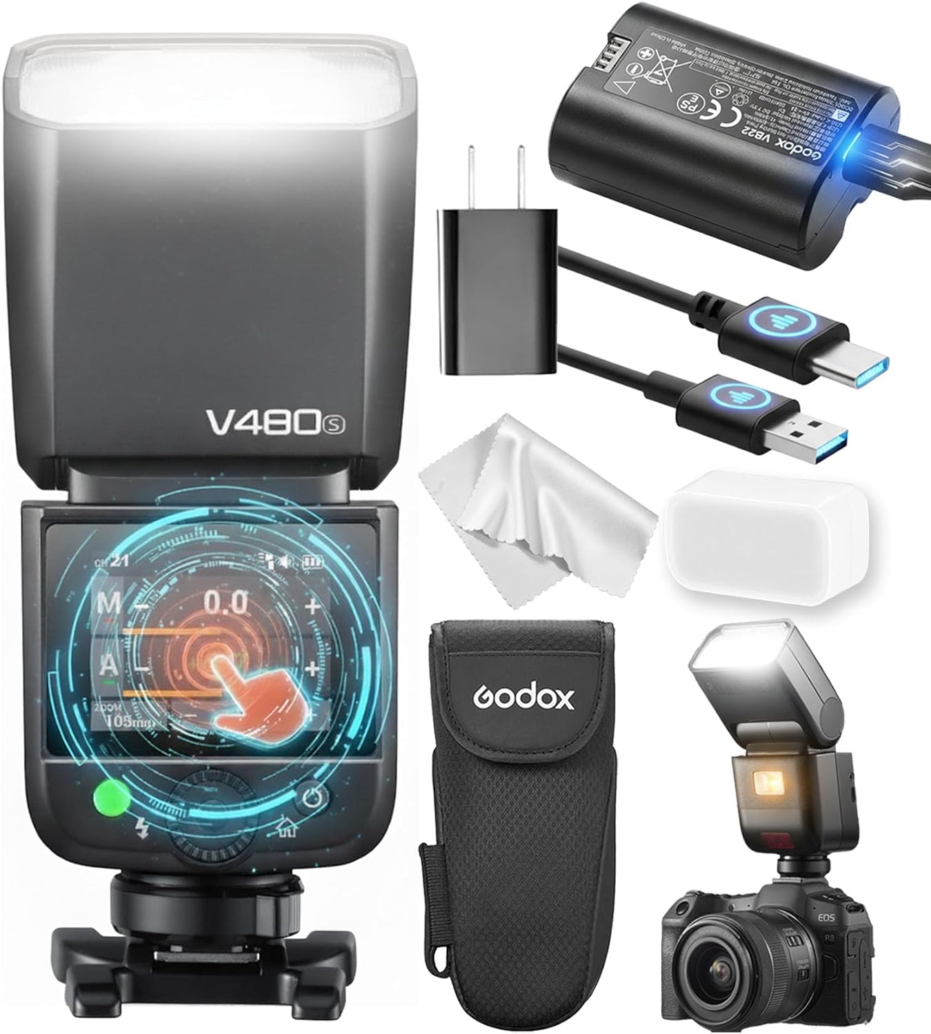 Godox V480S TTL Flash for Sony: High-Speed Sync & Power